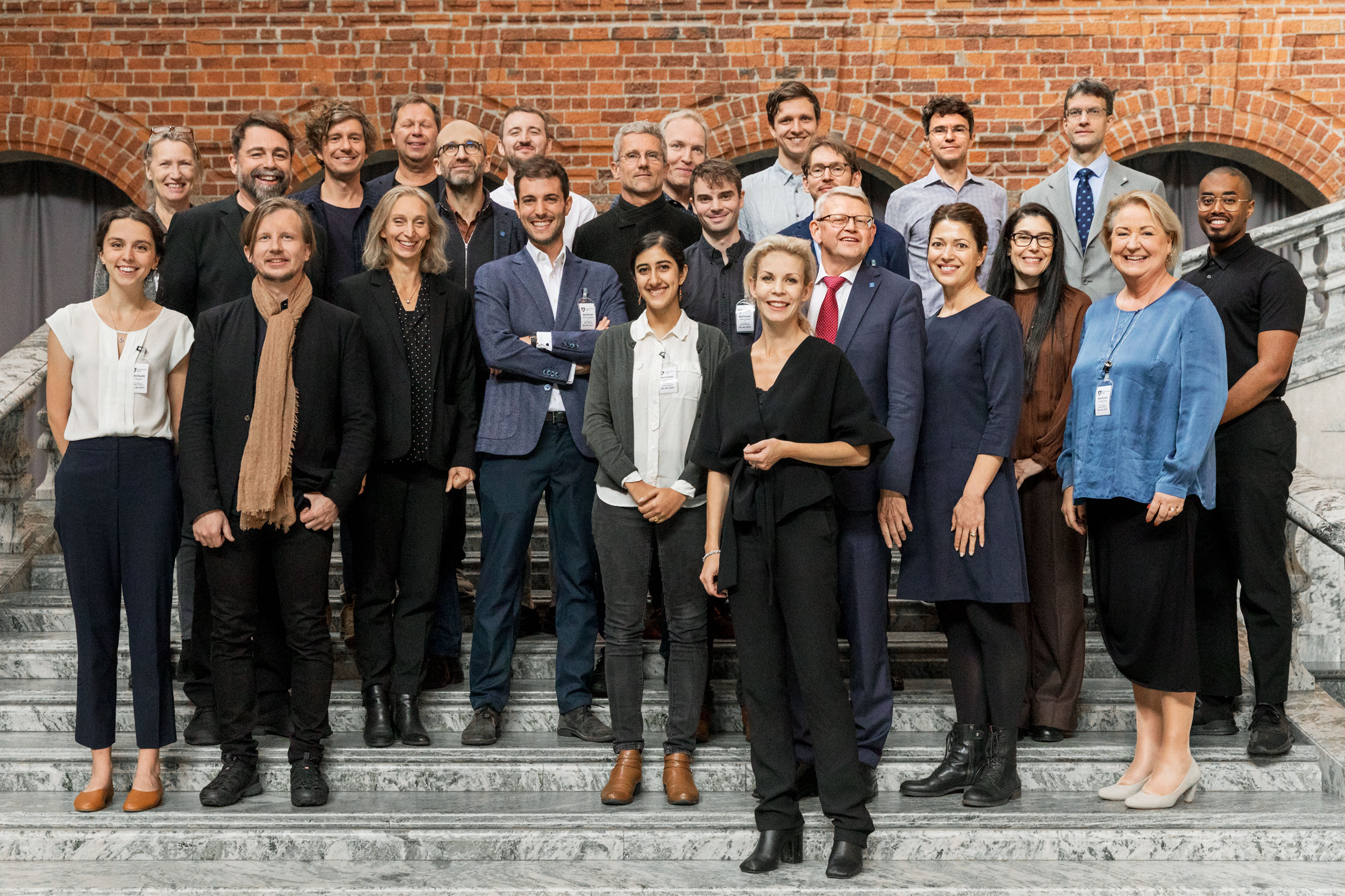 Medarbetare i Stockholm Senseable Lab i Stockholms stadshus