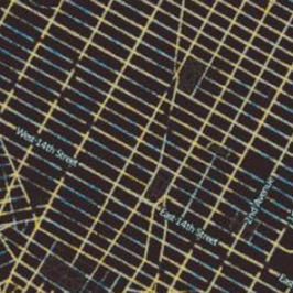 Map of Manhattan - link to the research area New governance with AI and Big Data